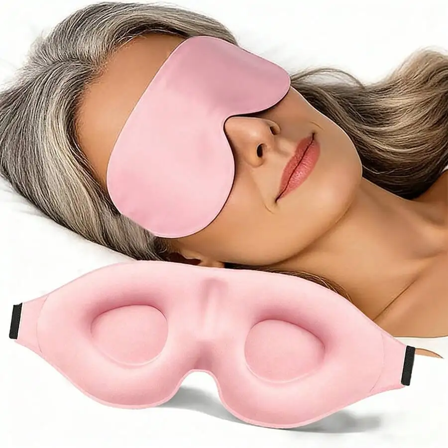 Travel Accessories Eye Mask - Unisex 3D Contoured Sleep Eye Mask