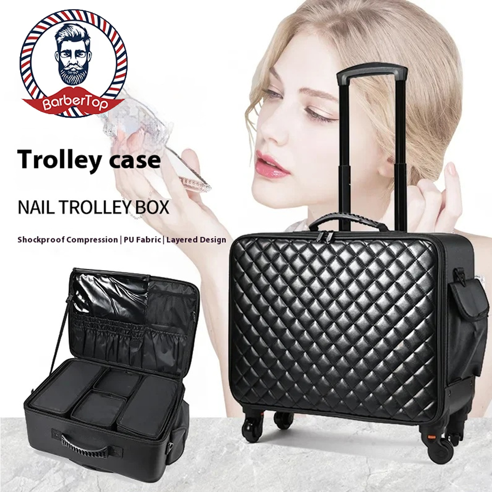 Travel Accessories Gadget - Travel Makeup Artist Bag Luggage Cosmetic