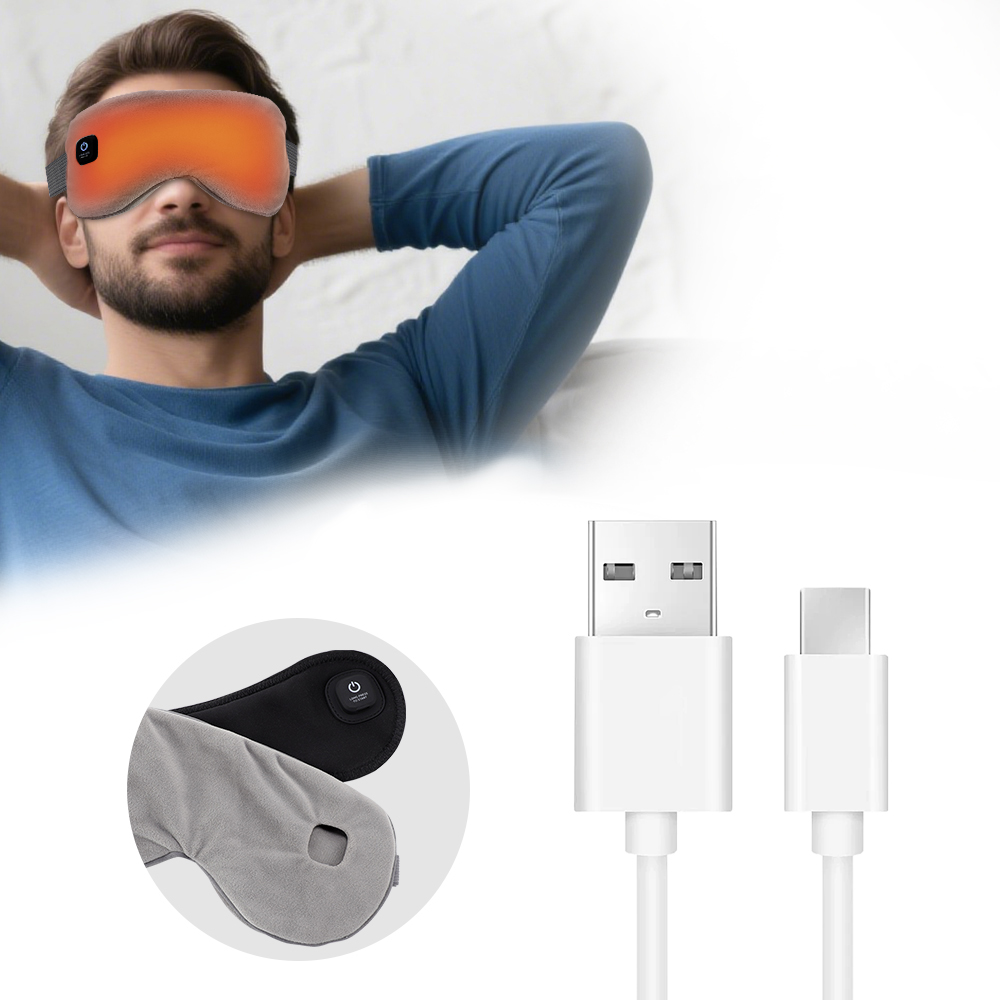 Travel Accessories Eye Mask - Electric Steam Heated Eye Mask for
