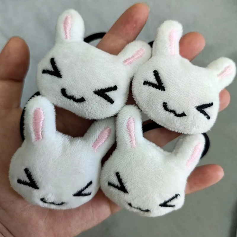 Travel Accessories For Girls - Sweet Plush Bunny Hair Tie Cute