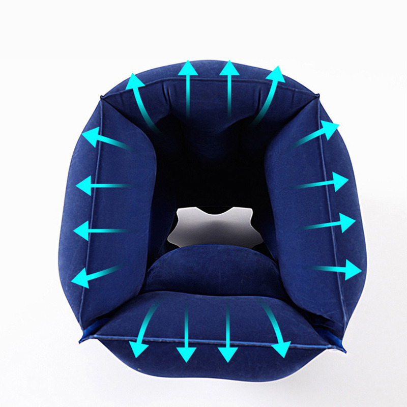Inflatable Travel Pillow Trave - Travel Accessories For Long Haul Flights のレビューと価格