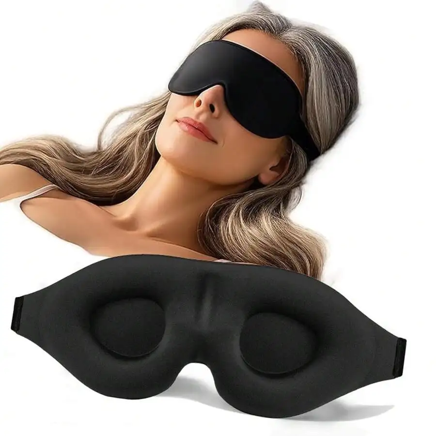 Unisex 3D Contoured Sleep Eye  - Travel Accessories Eye Mask のレビューと価格