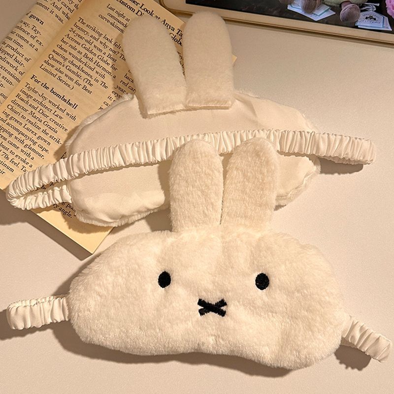 Cute Miffy Plush Shade Eye Mas - Travel Accessories Eye Mask のレビューと価格