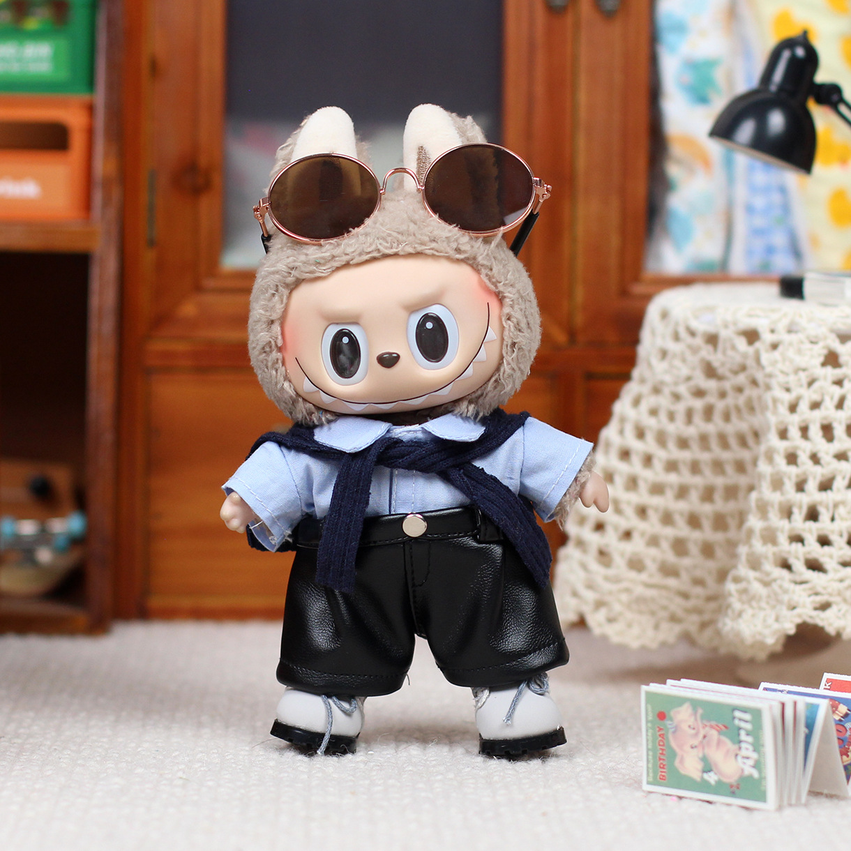 For Labubu V2 V1 Plush Idol Cl - Travel Accessories For Kids のレビューと価格