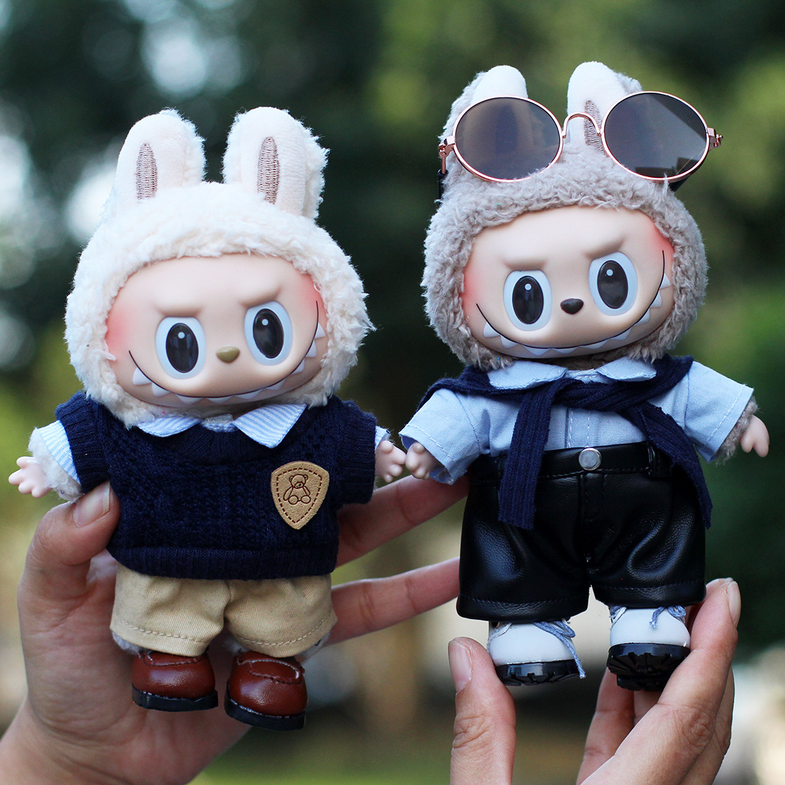 For Labubu V2 V1 Plush Idol Cl - Travel Accessories For Kids のレビューと価格