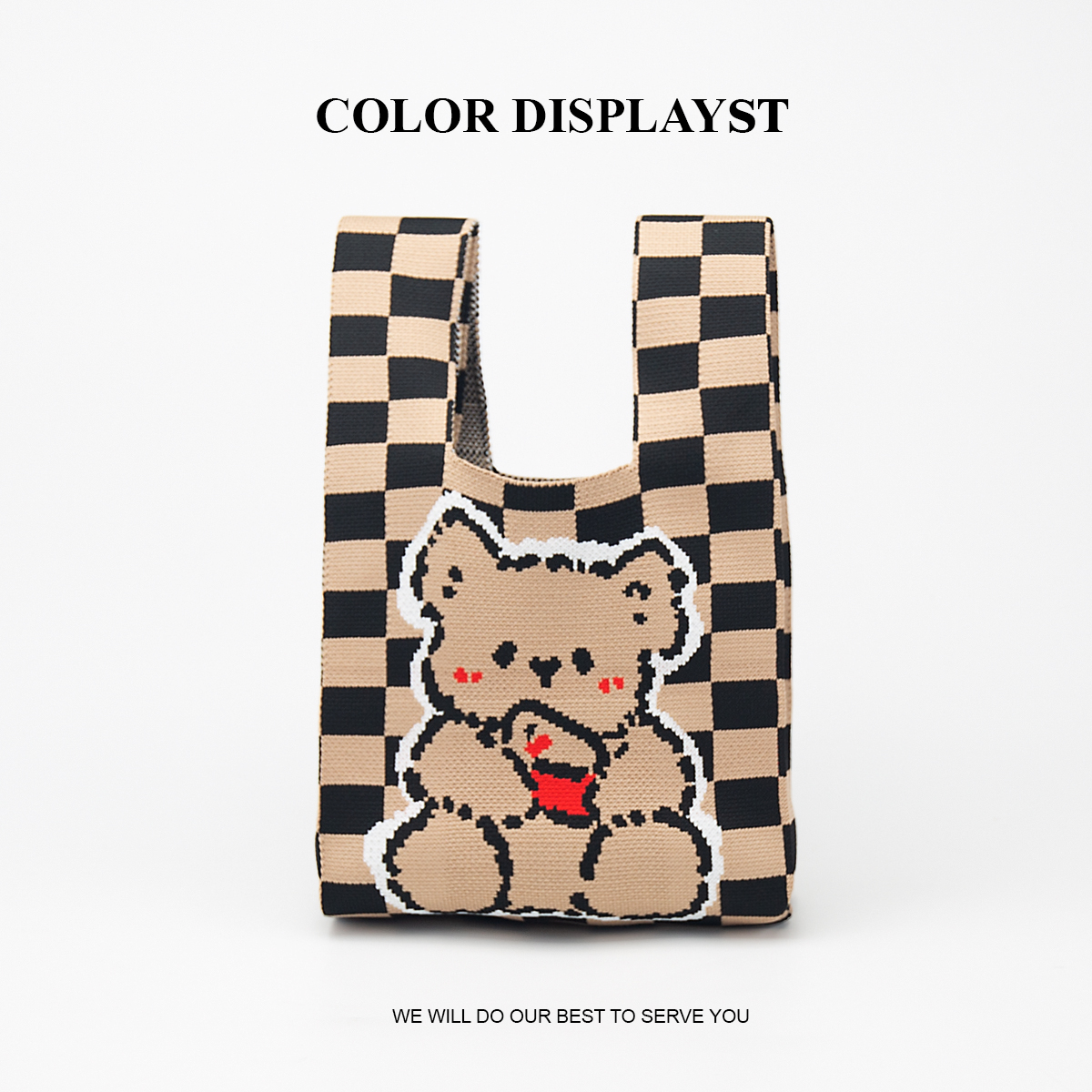 Cute Knitted Handbag for Girls - Travel Accessories For Girls のレビューと価格