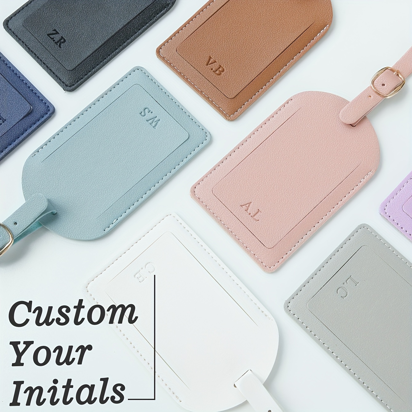 1PC Custom Initials Luggage Ta - Travel Accessories Logo のレビューと価格