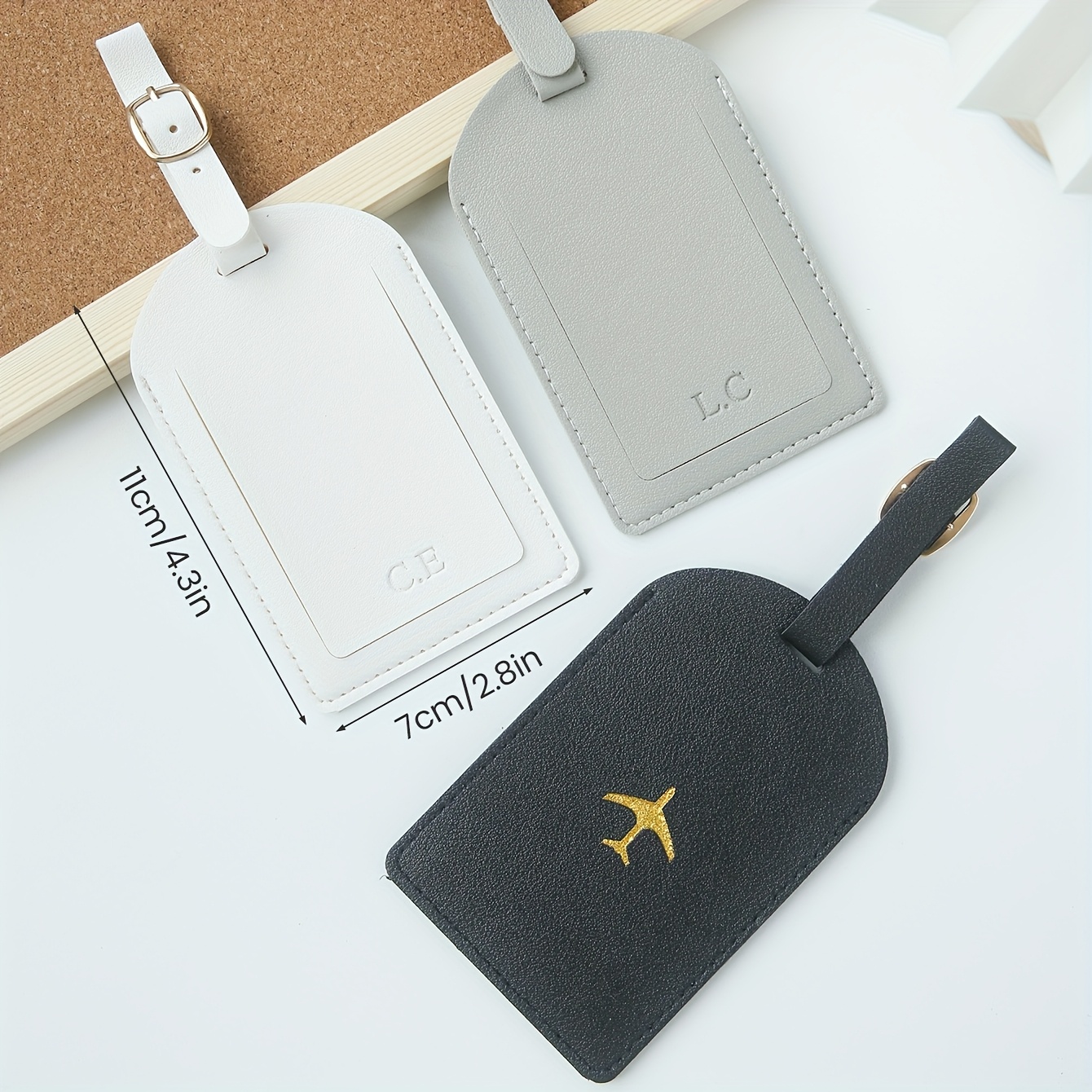 1PC Custom Initials Luggage Ta - Travel Accessories Logo のレビューと価格