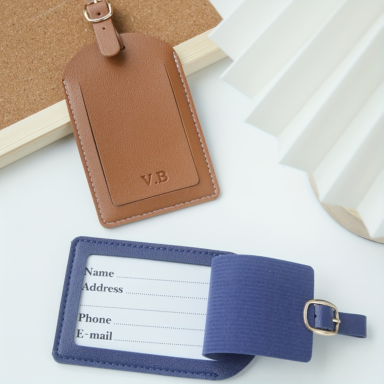 1PC Custom Initials Luggage Ta - Travel Accessories Logo のレビューと価格