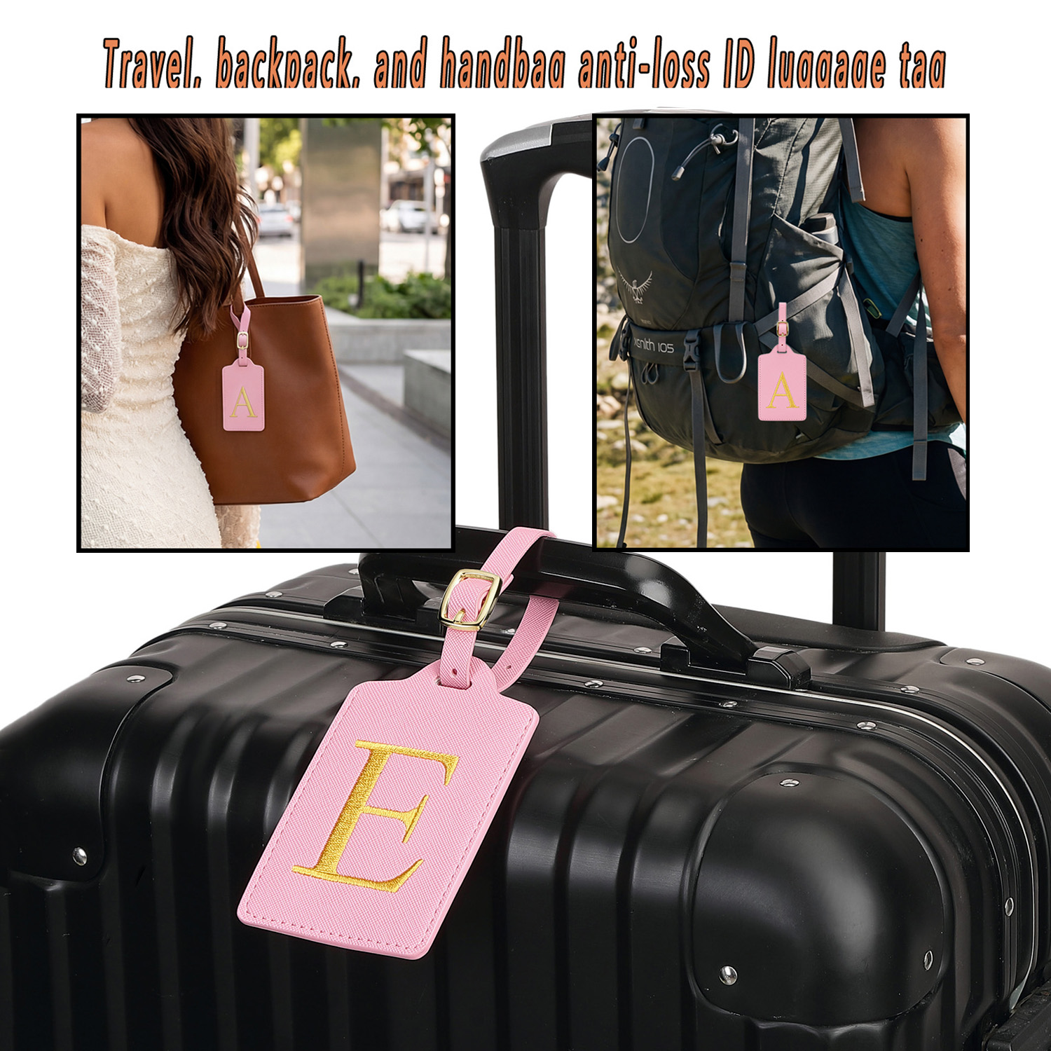 MIYIN 26 letters Luggage Tags  - Travel Accessories Essentials のレビューと価格