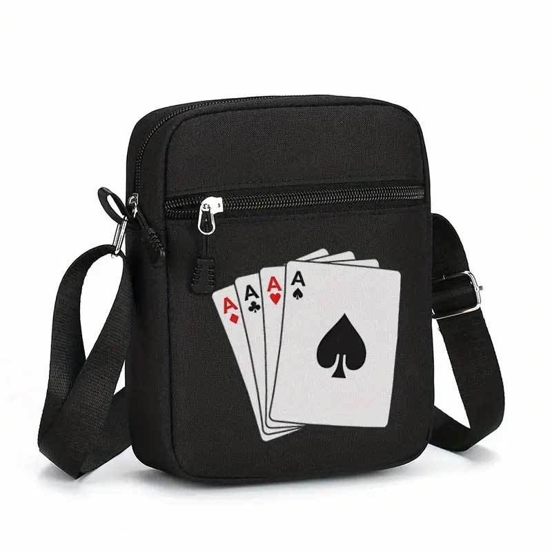Ace of Spades Poker Canvas Sho - Travel Accessories Bag のレビューと価格