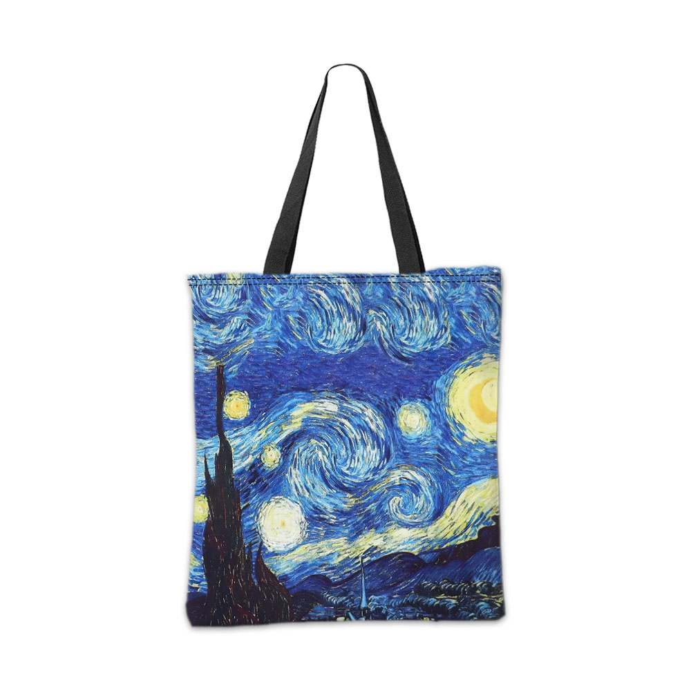 Van Gogh Series Tote Bag Cosme - Travel Accessories Pouch のレビューと価格