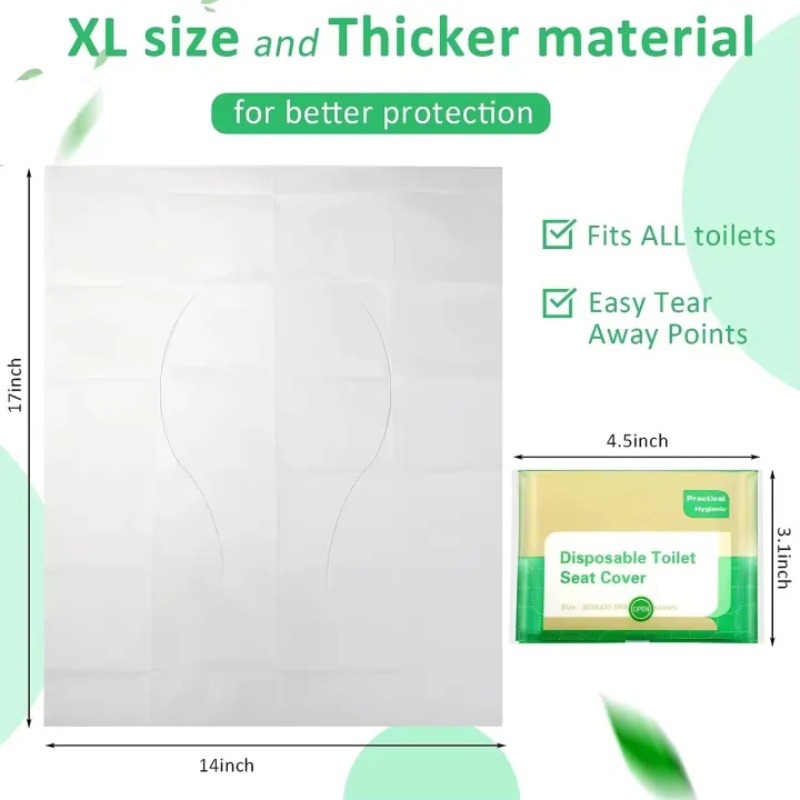 10-120PCS Disposable Toilet Se - Travel Accessories Gadget のレビューと価格