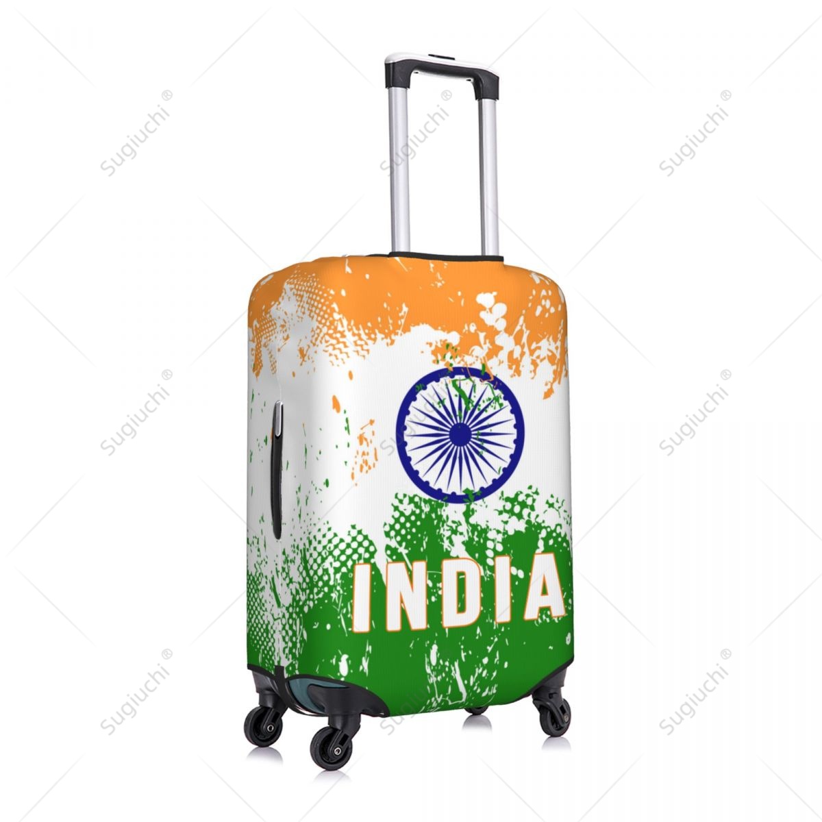 India Flag Luggage Cover Suitc - Travel Accessories India のレビューと価格