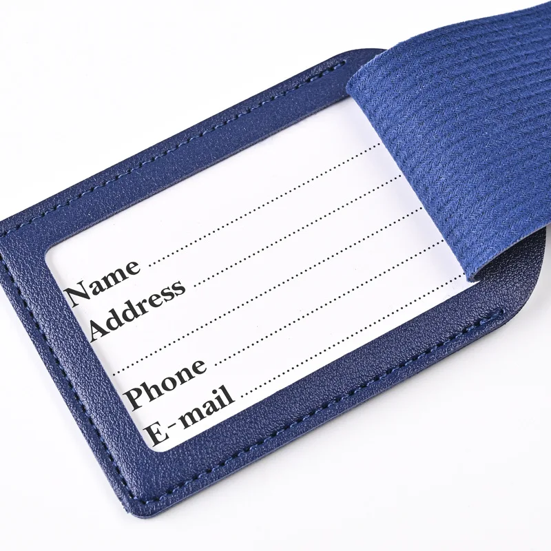 1pc Thicken PU Hot Stamping Ai - Travel Accessories Logo のレビューと価格