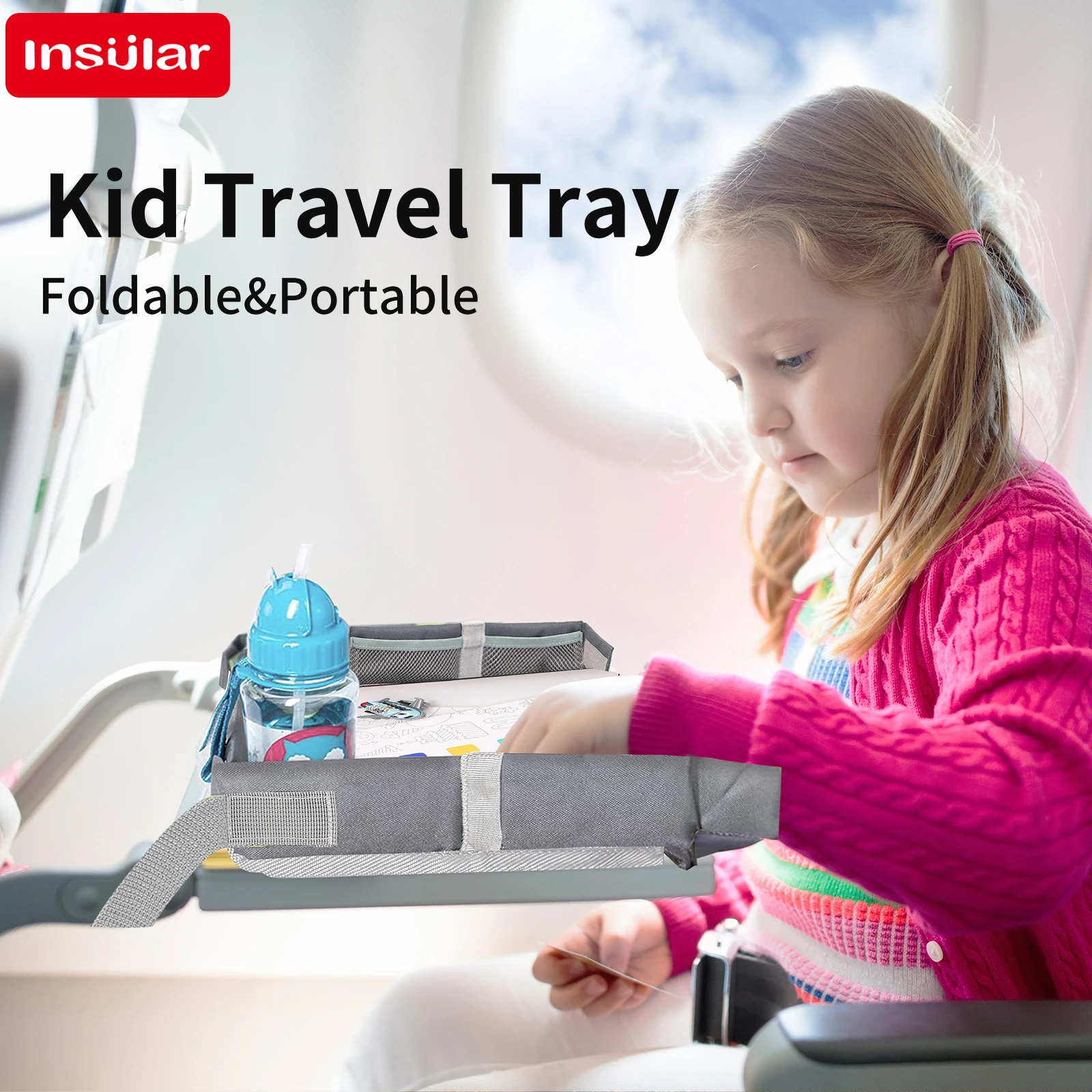 INSULAR Kids Car Seat Travel T - Travel Accessories Toddler のレビューと価格