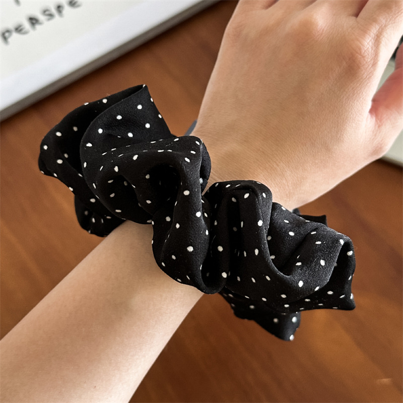 11cm/14cm Dot Cloth Scrunchies - Travel Accessories For Girls のレビューと価格