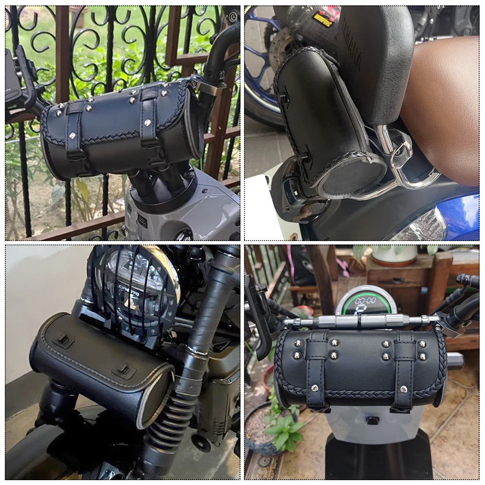 Motorcycle Fork PU Leather Tra - Travel Accessories Gadget のレビューと価格