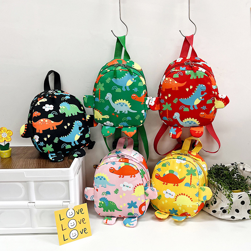 Cute Children Bag Cartoon Dino - Travel Accessories For Girls のレビューと価格
