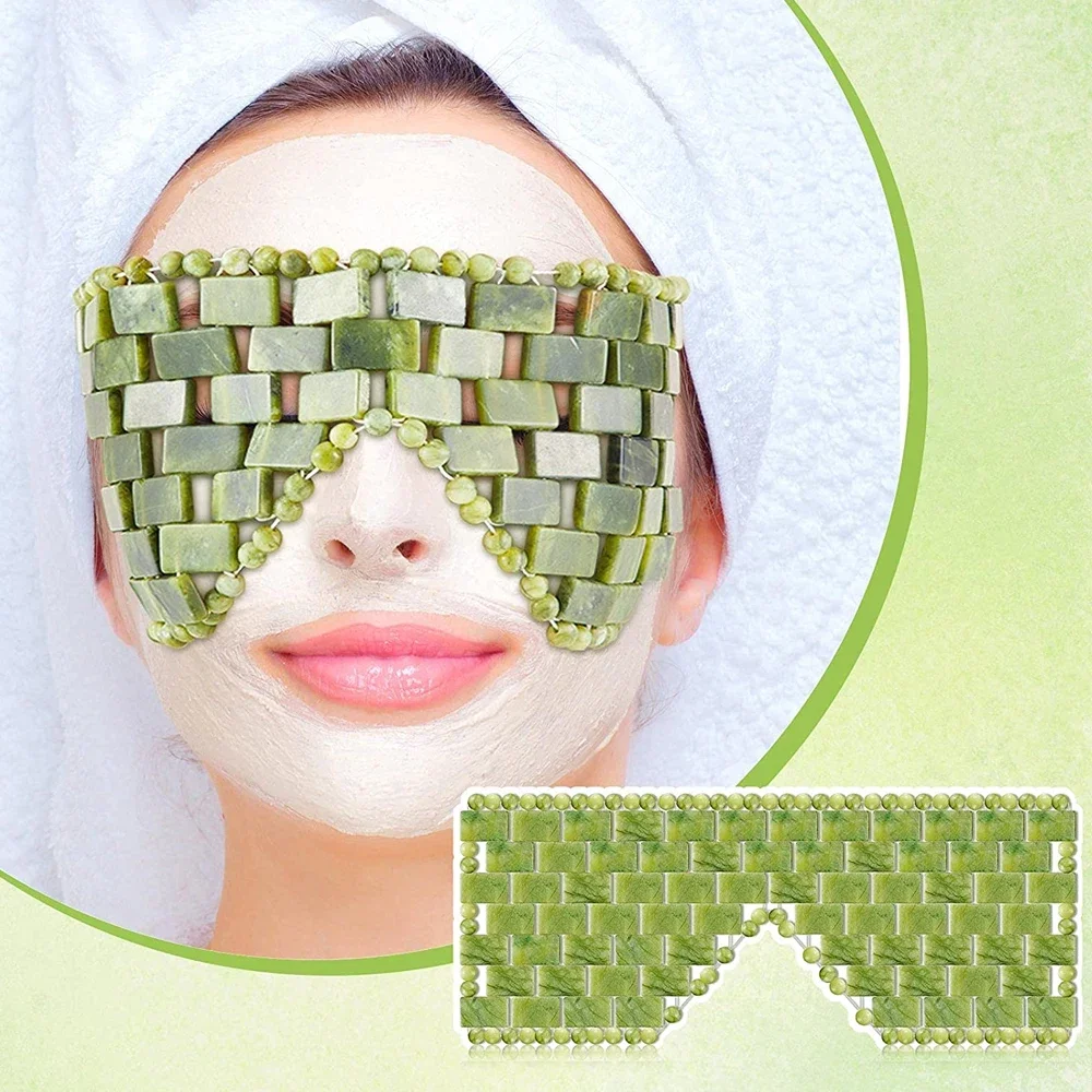 Cooling Jade Eye Mask Massager - Travel Accessories Eye Mask のレビューと価格