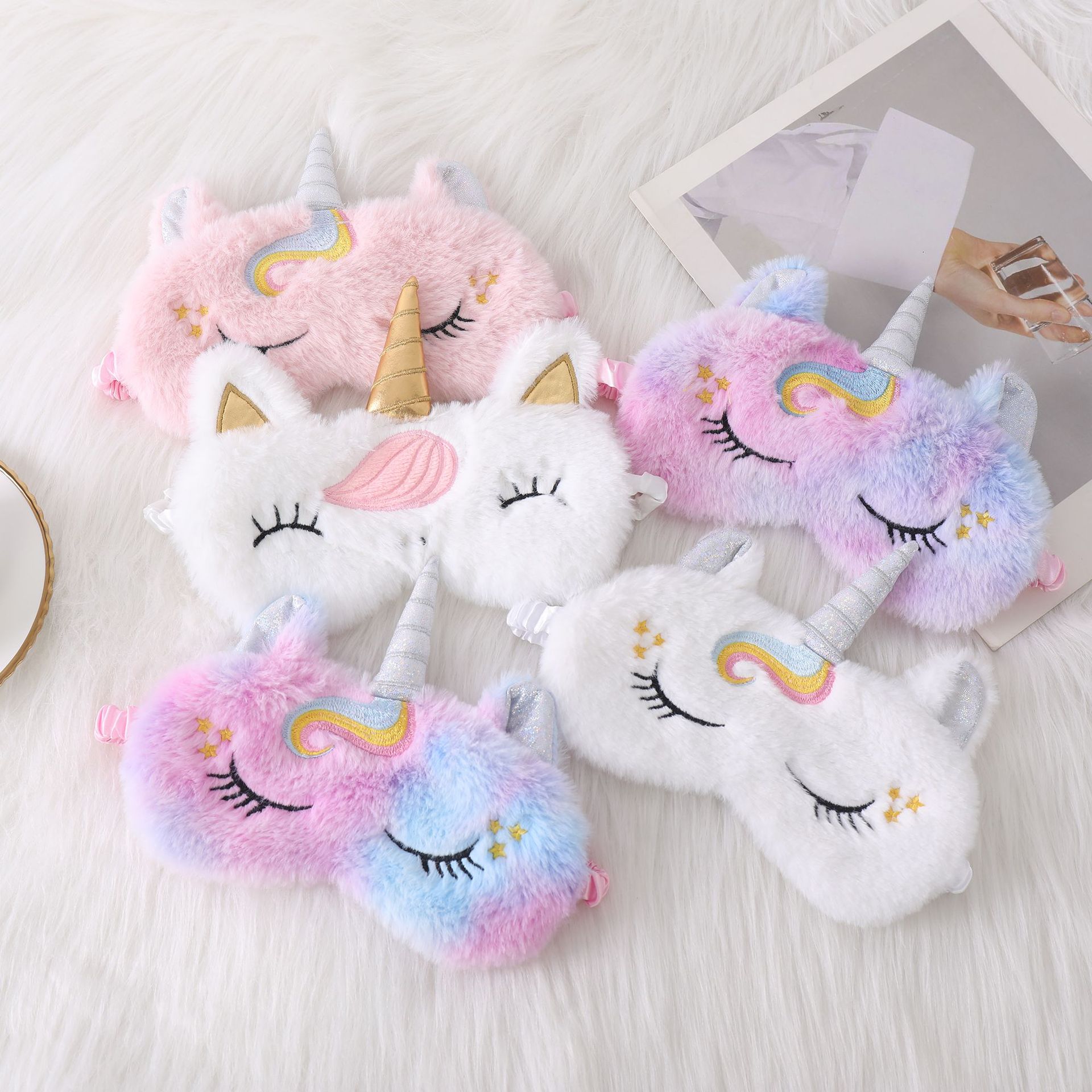 Soft Plush Sleeping Eye Masks  - Travel Accessories Eye Mask のレビューと価格