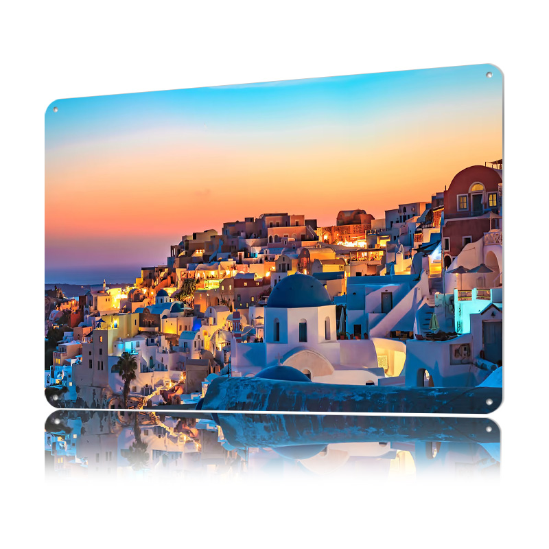 Santorini Greece Travel Tinpla - Travel Accessories Greece のレビューと価格