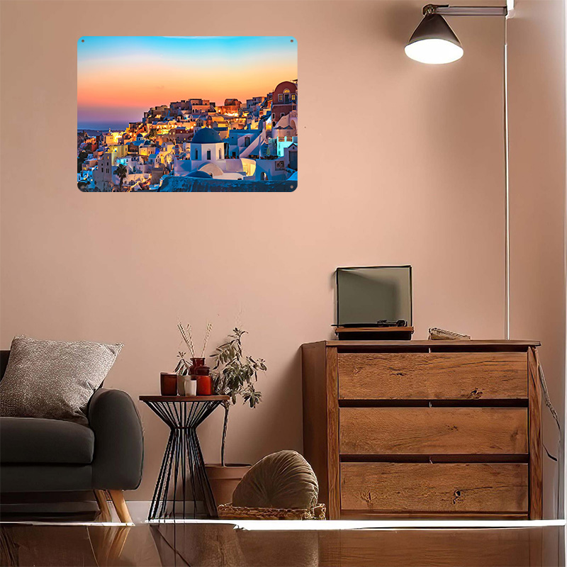 Santorini Greece Travel Tinpla - Travel Accessories Greece のレビューと価格