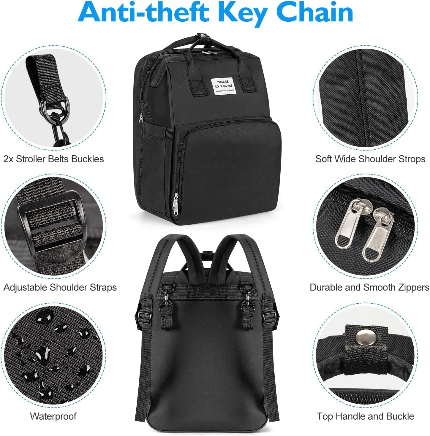 Baby Diaper Bags Backpack Larg - Travel Accessories Toddler のレビューと価格