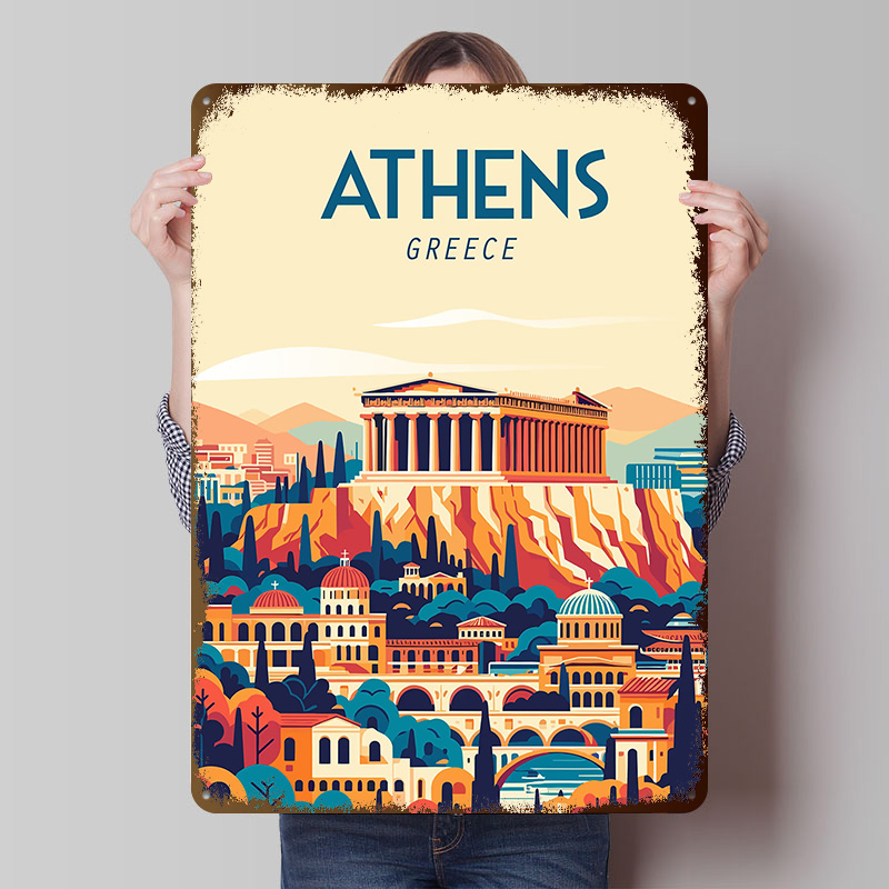 Greece Travel Poster Customize - Travel Accessories Greece のレビューと価格