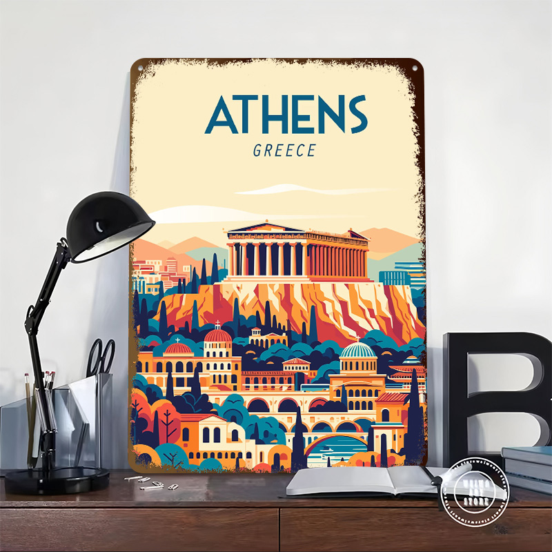 Greece Travel Poster Customize - Travel Accessories Greece のレビューと価格