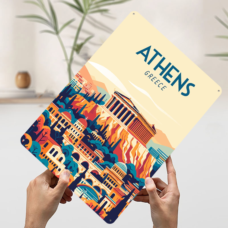 Greece Travel Poster Customize - Travel Accessories Greece のレビューと価格