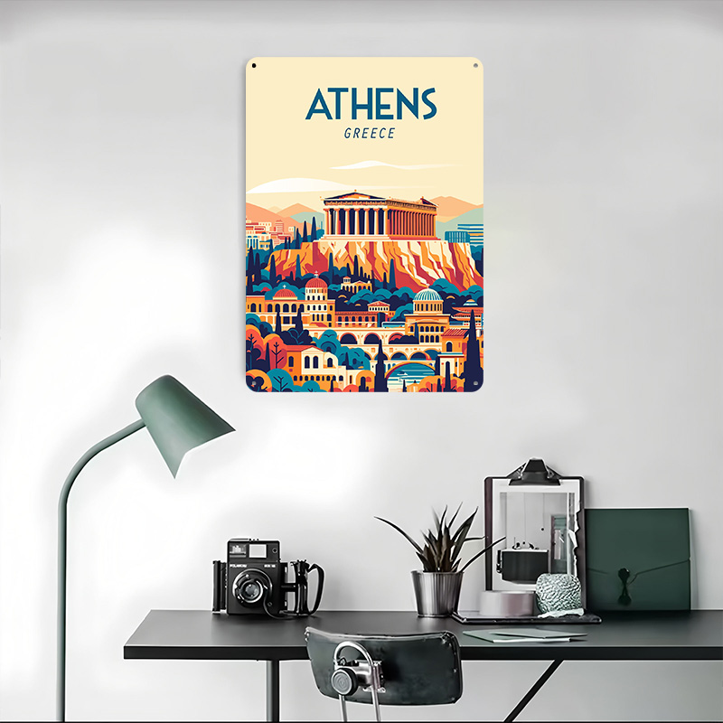 Greece Travel Poster Customize - Travel Accessories Greece のレビューと価格