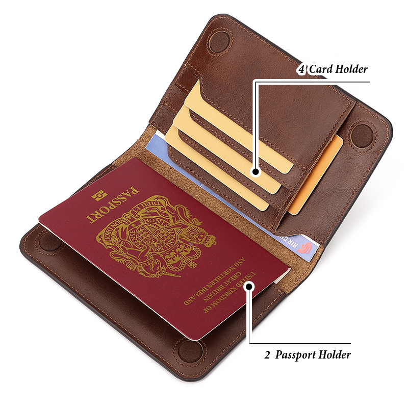 Genuine Leather Protective Pas - Travel Accessories Essentials のレビューと価格