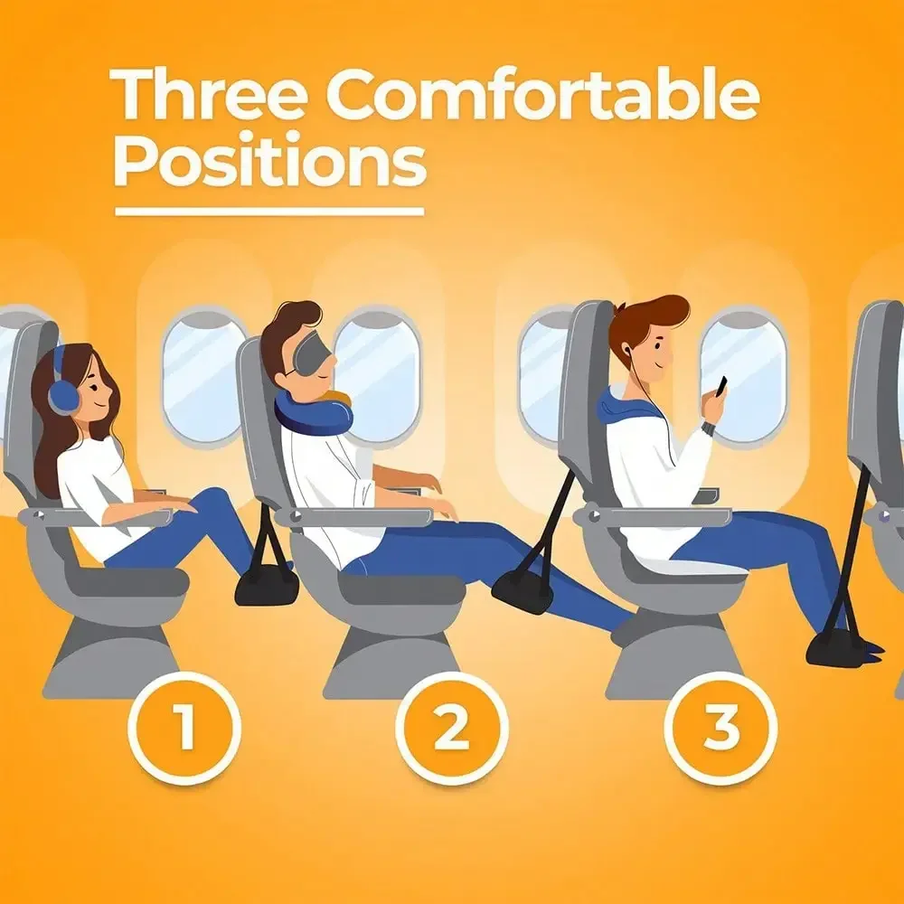 Travel Rest Hanging Footstool  - Travel Accessories For Kids のレビューと価格