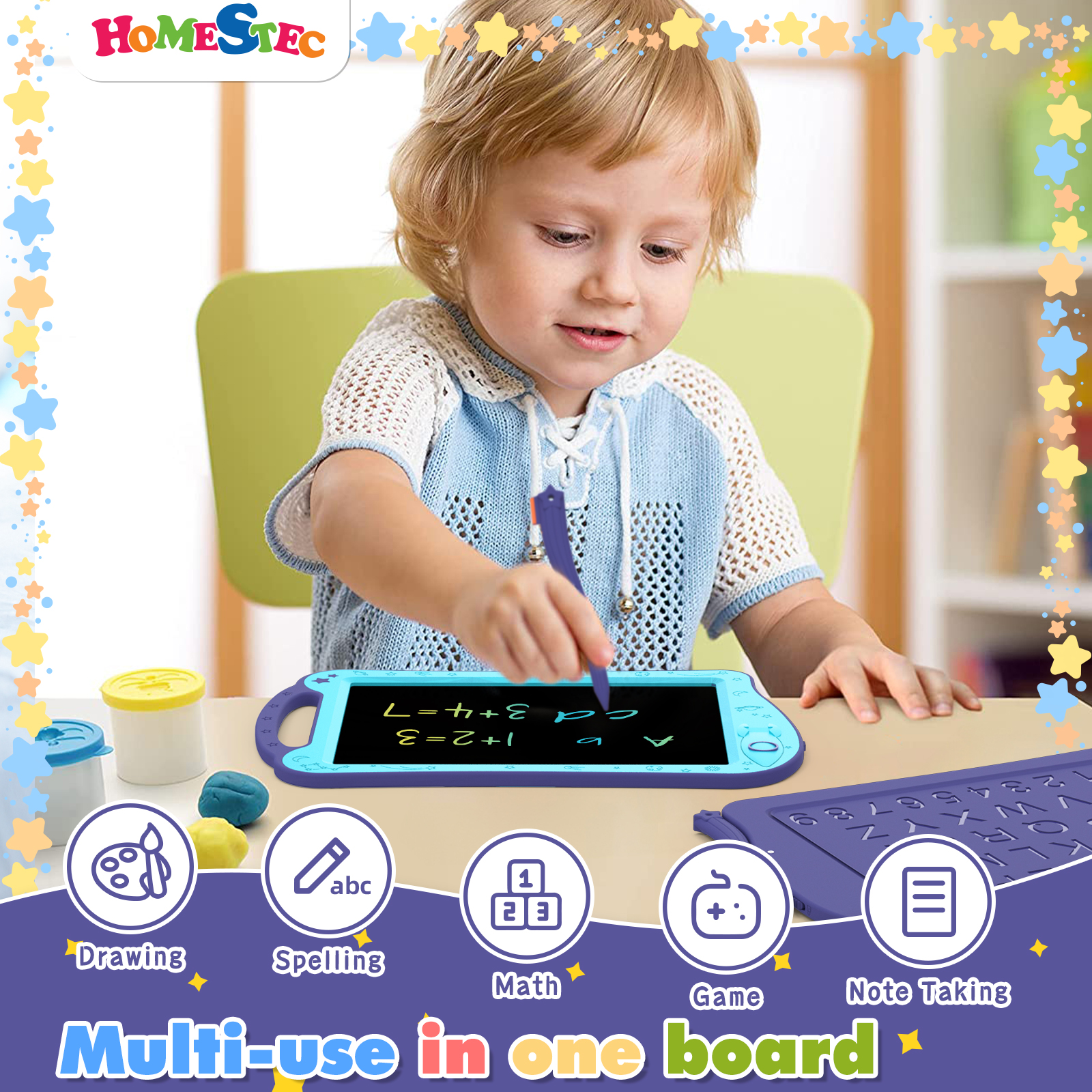 AstroDraw Colored Drawing Tabl - Travel Accessories Toddler のレビューと価格