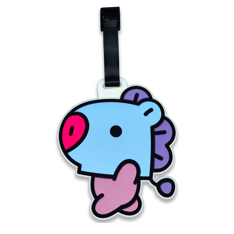 BT21 cartoon cute keychain Kaw - Travel Accessories Bag のレビューと価格