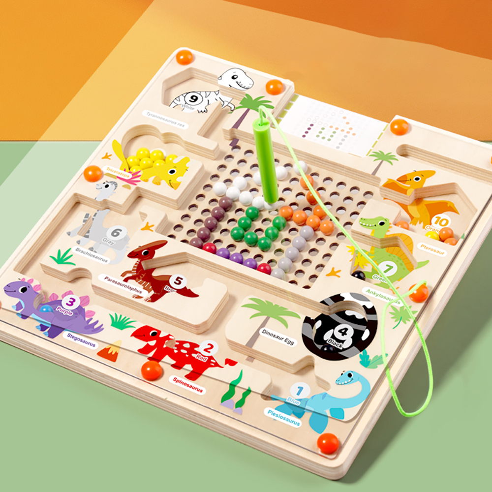 Magnetic Color and Number Maze - Travel Accessories Toddler のレビューと価格