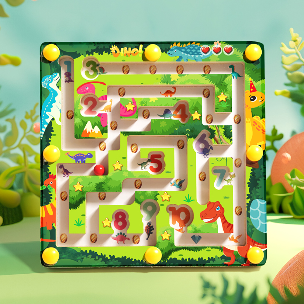 Magnetic Color and Number Maze - Travel Accessories Toddler のレビューと価格