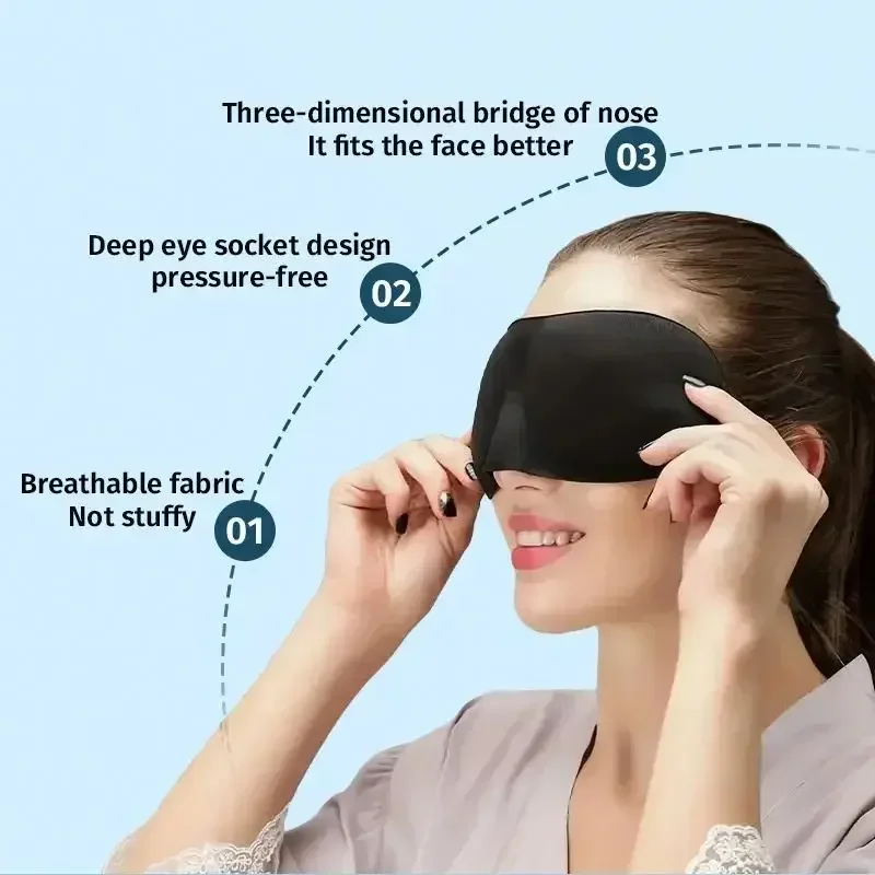 Sleeping Mask Cover Slaapmaske - Travel Accessories Eye Mask のレビューと価格