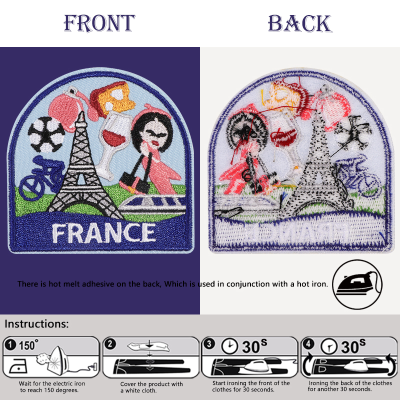 3Pcs European Country Art Embr - Travel Accessories Sewing Patterns のレビューと価格