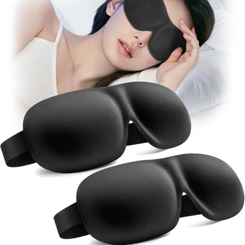 3D Sleep Mask Soft Memory Foam - Travel Accessories Eye Mask のレビューと価格