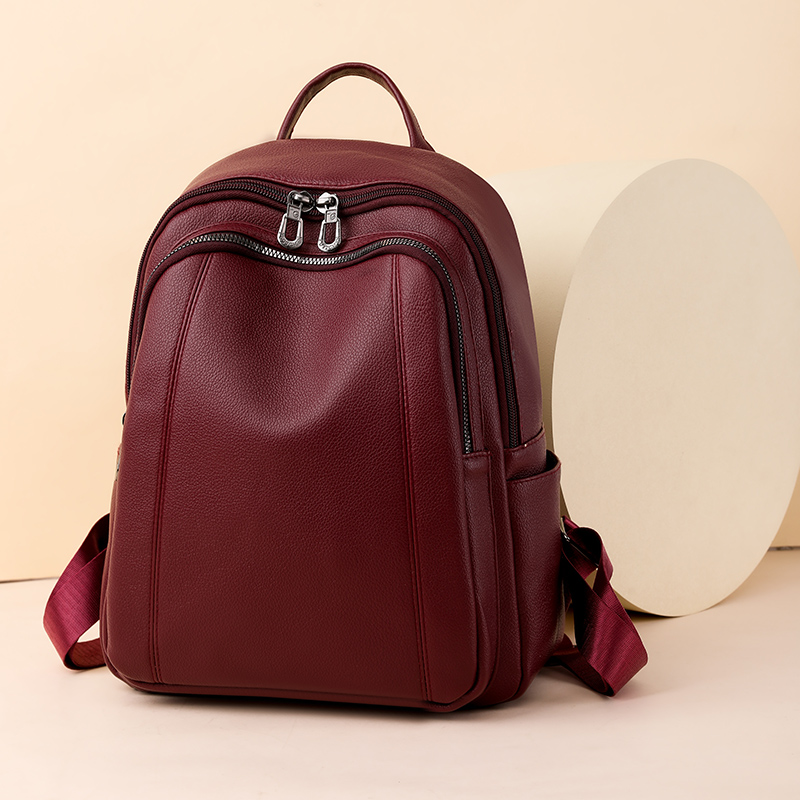 High Quality Leather Backpack  - Travel Z のレビューと価格