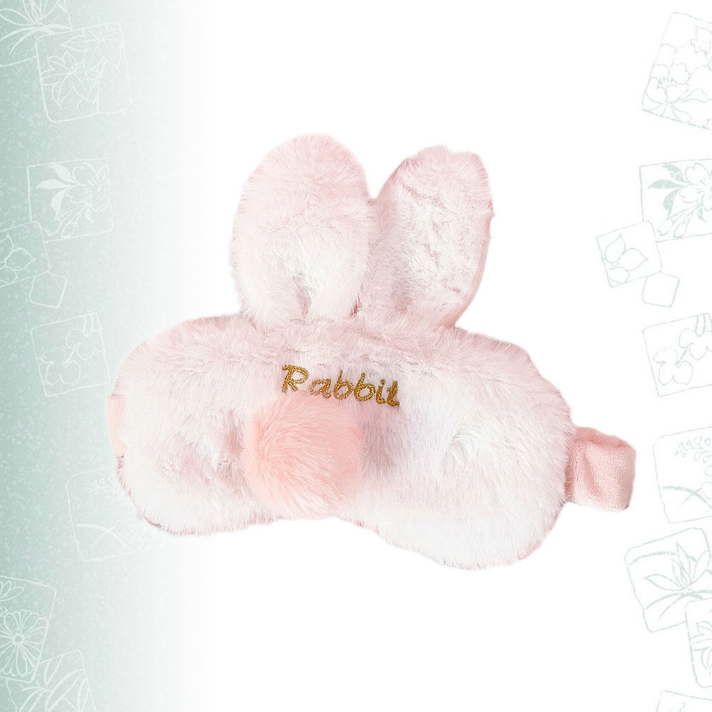1Pcs Stereo Rabbit Ear Eye Mas - Travel Accessories For Kids のレビューと価格