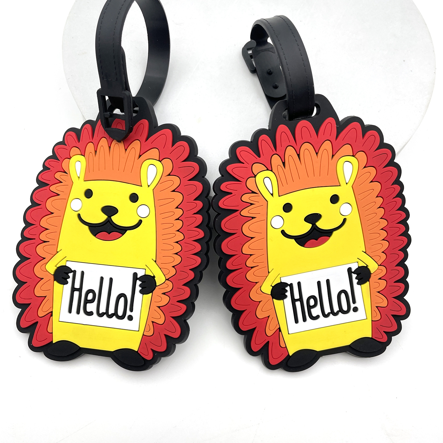 1PC PVC Soft Rubber Luggage Ta - Travel Accessories For Kids のレビューと価格