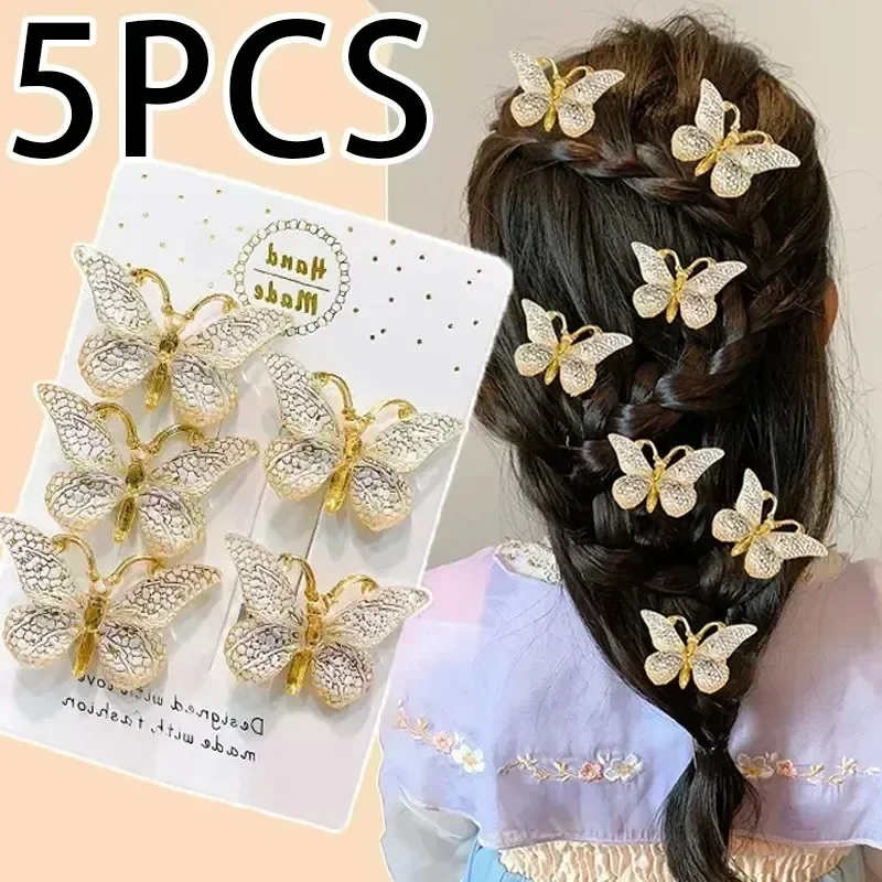 5pcs Sweet Hair Clips Stereosc - Travel Accessories For Kids のレビューと価格