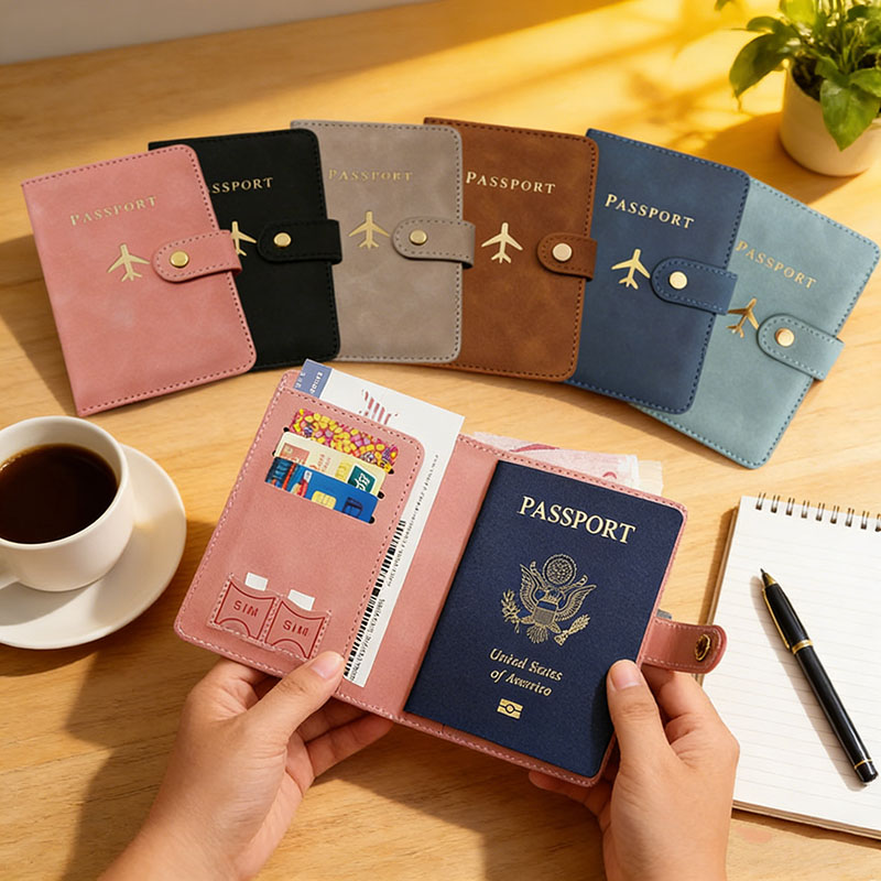 Leather Passport Holder Covers - Travel Accessories Essentials のレビューと価格