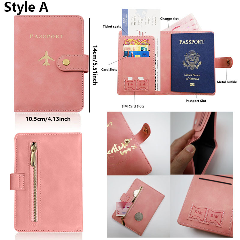 Leather Passport Holder Covers - Travel Accessories Essentials のレビューと価格