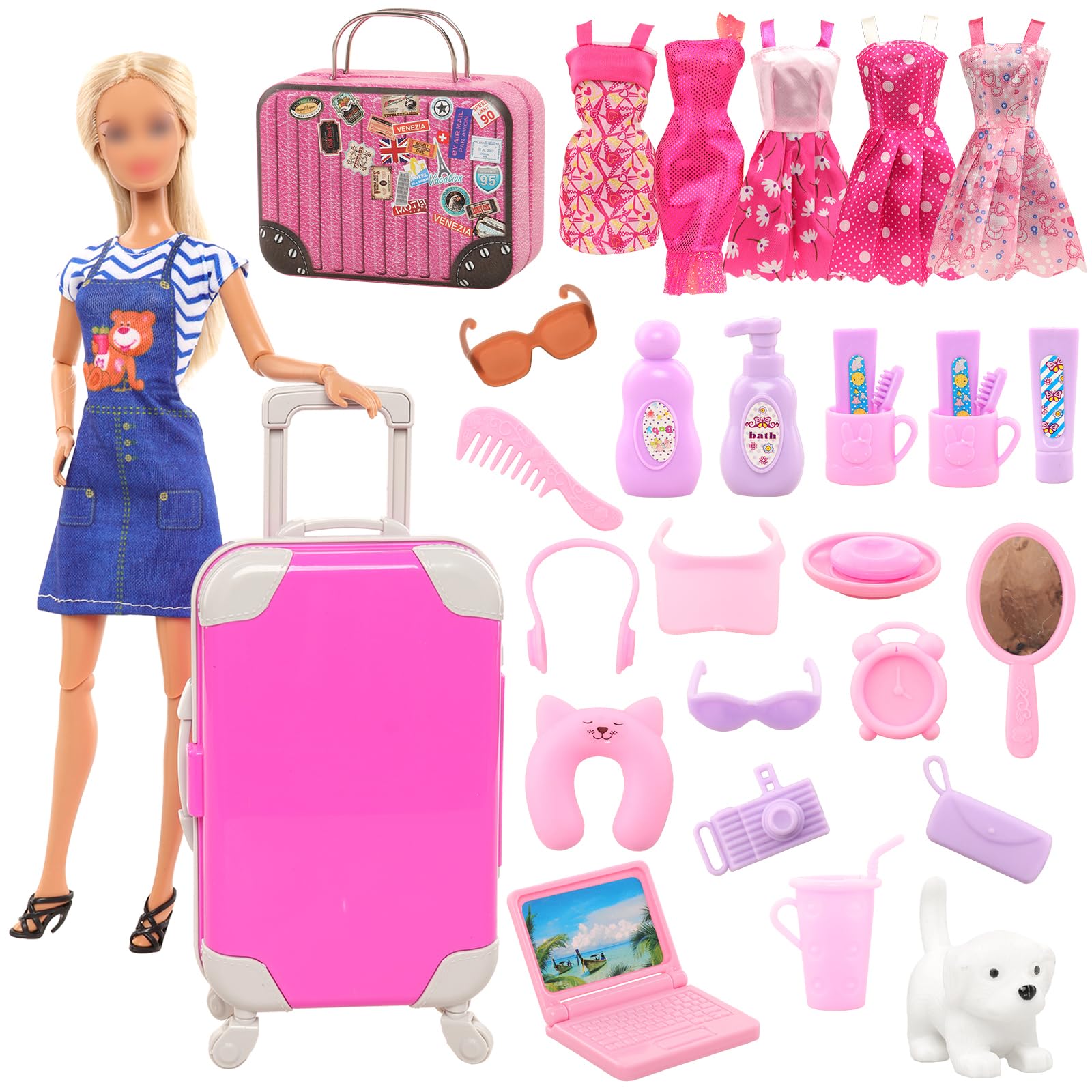 BARWA 30 Pcs 11.5 lnch Travel  - Travel Accessories For Kids のレビューと価格