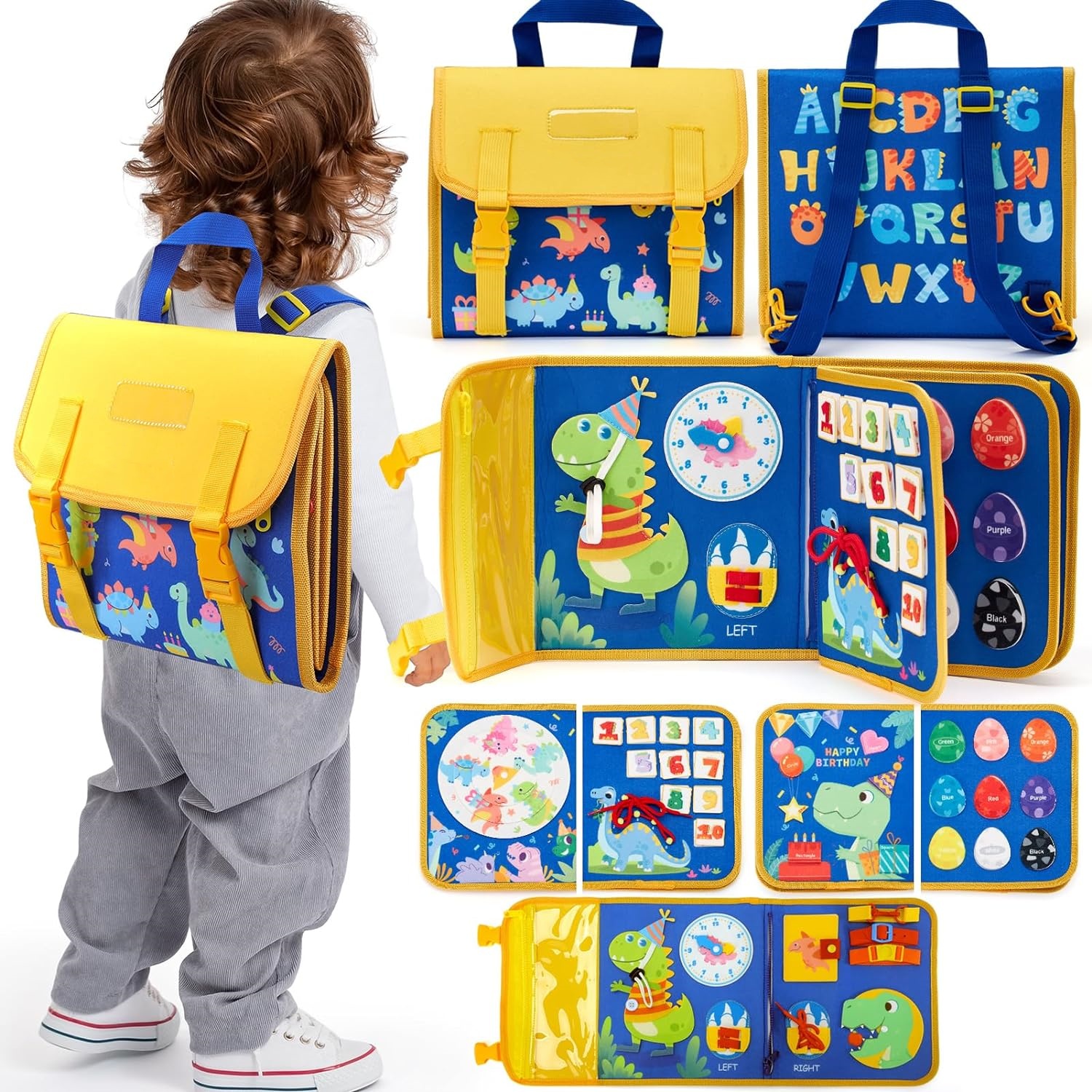 Toddler Busy Board Toys Montes - Travel Accessories Toddler のレビューと価格