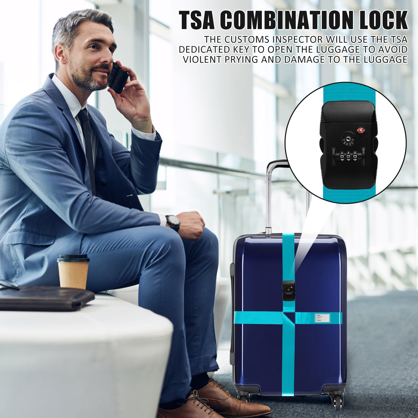 Adjustable Length Luggage Pack - Travel Accessories Essentials のレビューと価格